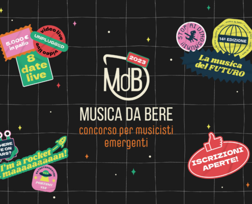 musica da bere 2023, contest musicisti emergenti, concorso musicale, iscrizioni aperte, premio musicale